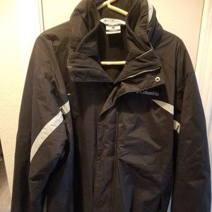 Columbia Water Proof Convertible 3-n-1 Winter Jacket